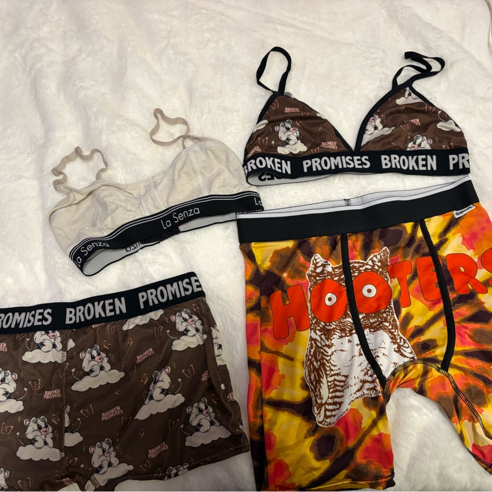 Zumiez Black and Gray Women's Intimates